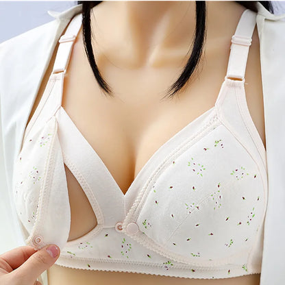 Breastfeeding Bras Maternity Open Nursing Bra for Feeding Nursing Underwear Clothes for Pregnant Lingerie Women Intimate Clothes