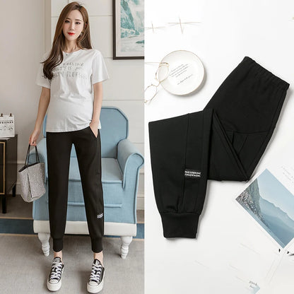 Summer Casual Maternity Pants for Pregnant Women Trousers Legging Maternity Clothes Sports Pregnancy Pants Mother Clothing