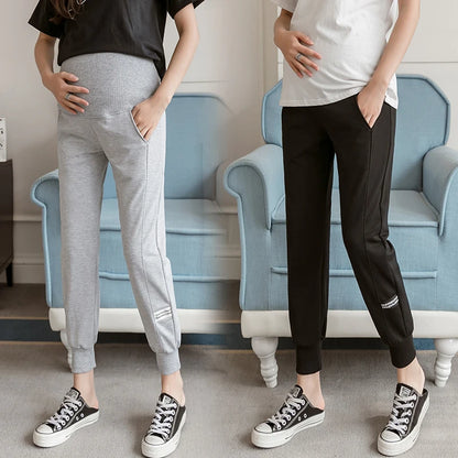 Summer Casual Maternity Pants for Pregnant Women Trousers Legging Maternity Clothes Sports Pregnancy Pants Mother Clothing