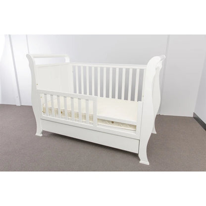 2022 New type full size baby solid wood pine twin cot bed,multifunctional twin baby bed crib