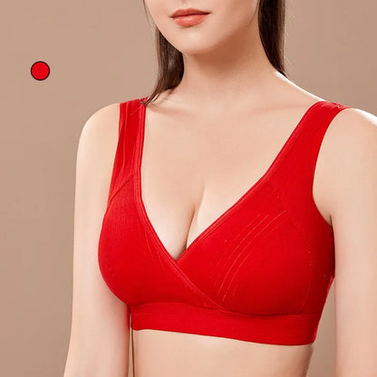 Maternity Bras Wirefree Nursing Bra Pregnancy Clothes Prevent Sagging Breastfeeding Women's Breathable No Trace Invisible Bra