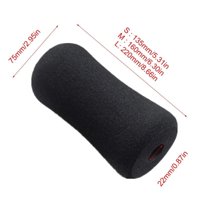 Foam  Pad Roller Soft Buffer Tube Cover Homes Gym Replacement Part for Exercise Equipment Leg Extension Weight