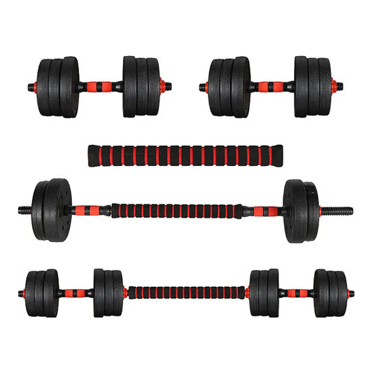 40/50cm Dumbbell Rod Solid Steel Weight Lifting Spinlock Bars With Connector For Gym Home Fitness Workout Barbells Handles