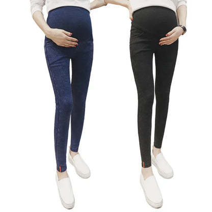 Skinny Maternity Jeans Clothes for Pregnancy Pregnant Women Stretch Denim Pants Leggings Mom Clothing Trousers 2022 Spring New