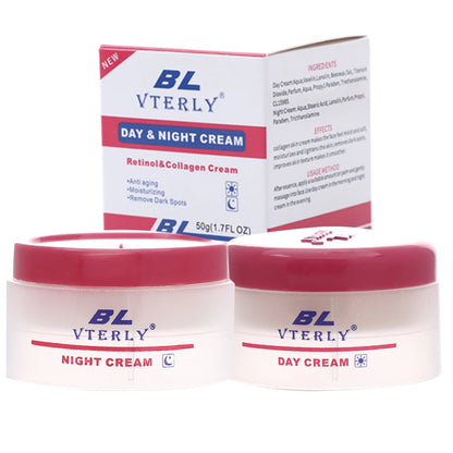 BL Vterly Day And Night Cream Dark Spot Removal Lightening Whitening Brightening Face Cream