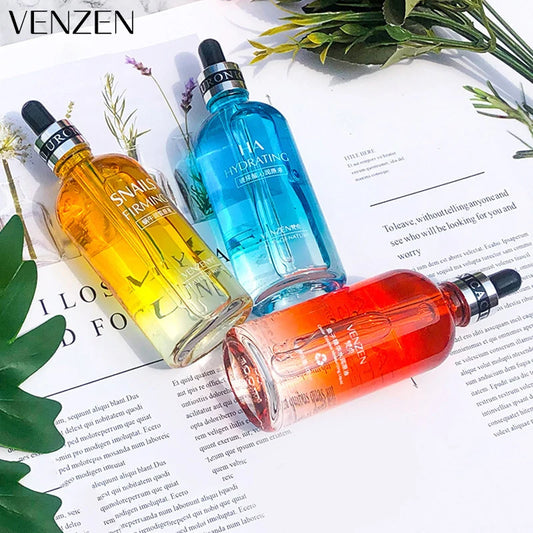 3pcs Snail Caviar Hyaluronic Acid Serum Facial Moisturiser skincare Nourishing Firming Face Essence Skin Care Products