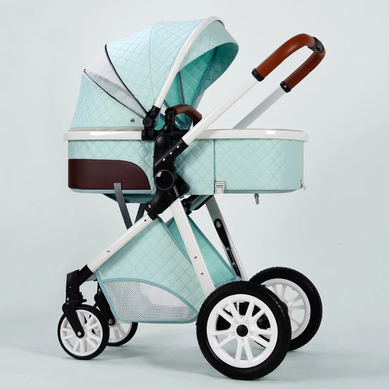 Prams for newborns baby stroller High landscape Folding newborn carriage Comfortable convenient Portable strollers baby pram