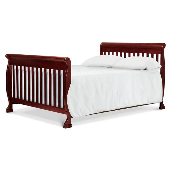 DaVinci Kalani 4-in-1 Convertible Crib in Rich Cherry, Greenguard Gold Certified