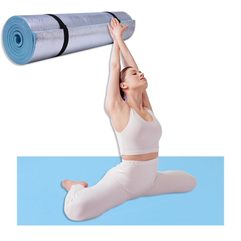 6mm Thick Durable EVA Yoga Mat Exercise Gym Fitness Workout Non-Slip Pad Camping