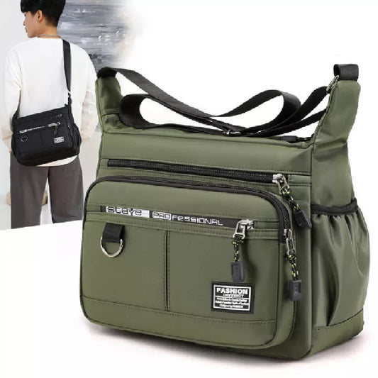 2022 Men's Messenger Bag Crossbody Shoulder Bags Men Small Sling Pack For Work Business Waterproof Oxford Packs Satchel Purse