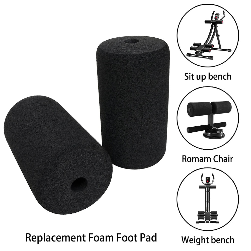 Foot Foam Pads Rollers Replacement For Leg Extension For Weight Bench Home Bench And Gym Workout Machines