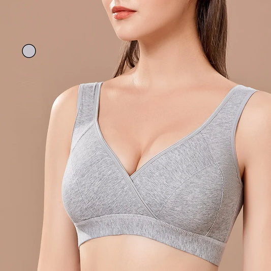 Maternity Bras Wirefree Nursing Bra Pregnancy Clothes Prevent Sagging Breastfeeding Women's Breathable No Trace Invisible Bra